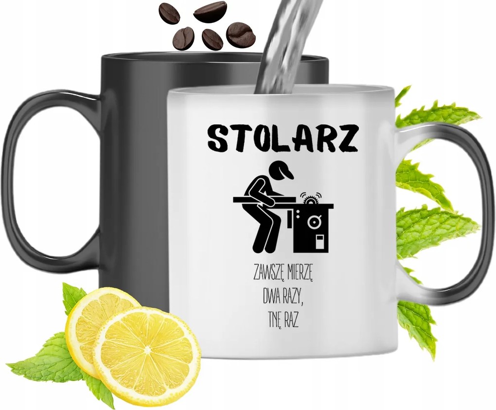 Mágikus Bögre Asztalosoknak Színváltós Nyomtatott Fényképpel