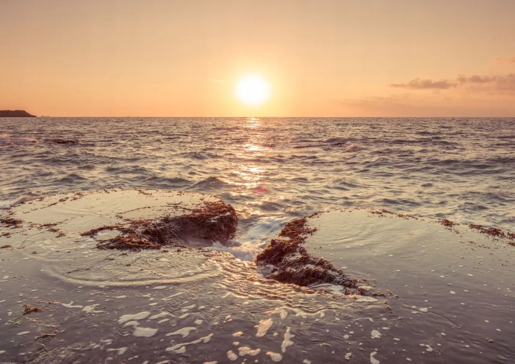 Poszter 84,1x59,4cm Naplemente a tengerparton, Assaf Frank