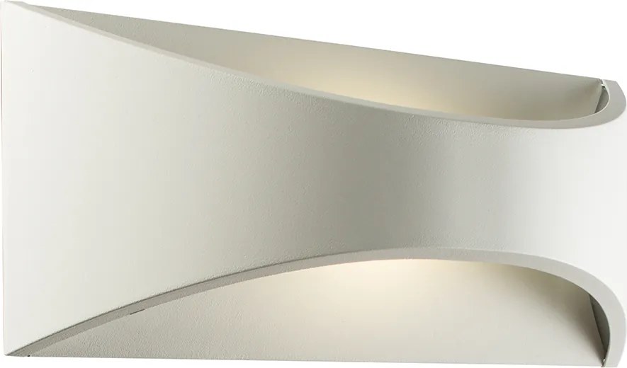 Endon modern kültéri led lámpa vulcan matt fehér opál end61866