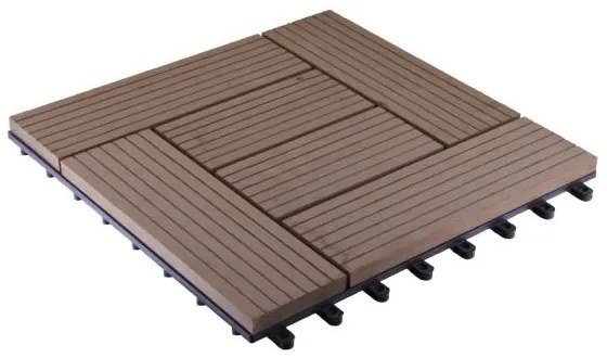 G21 Palmyra WPC burkolócsempe indiai teak 2,3x30x30 cm