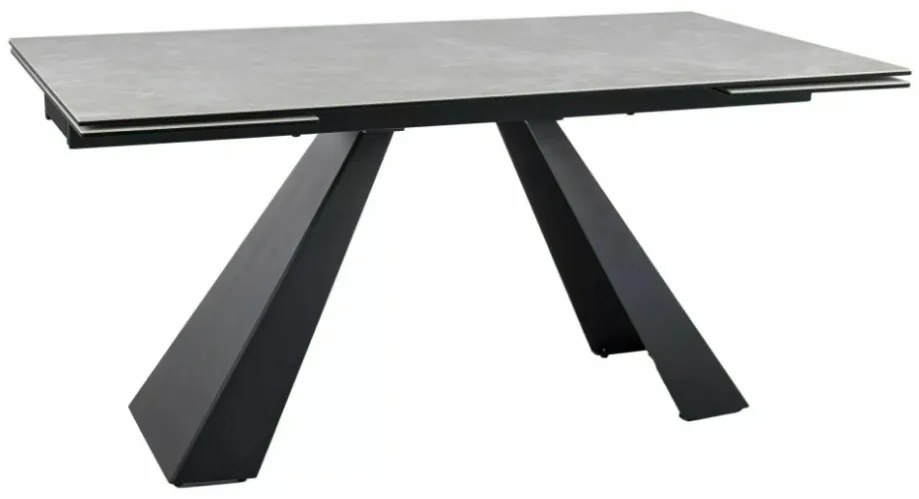 Salvadore bővíthető étkezőasztal matt krém 160-240cm