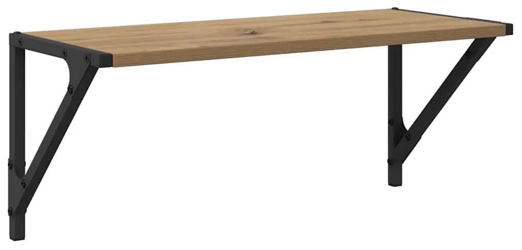 vidaXL Falpolcok 2 pcs Artisan tölgy 60 x 25 x 25,5 cm Faanyag