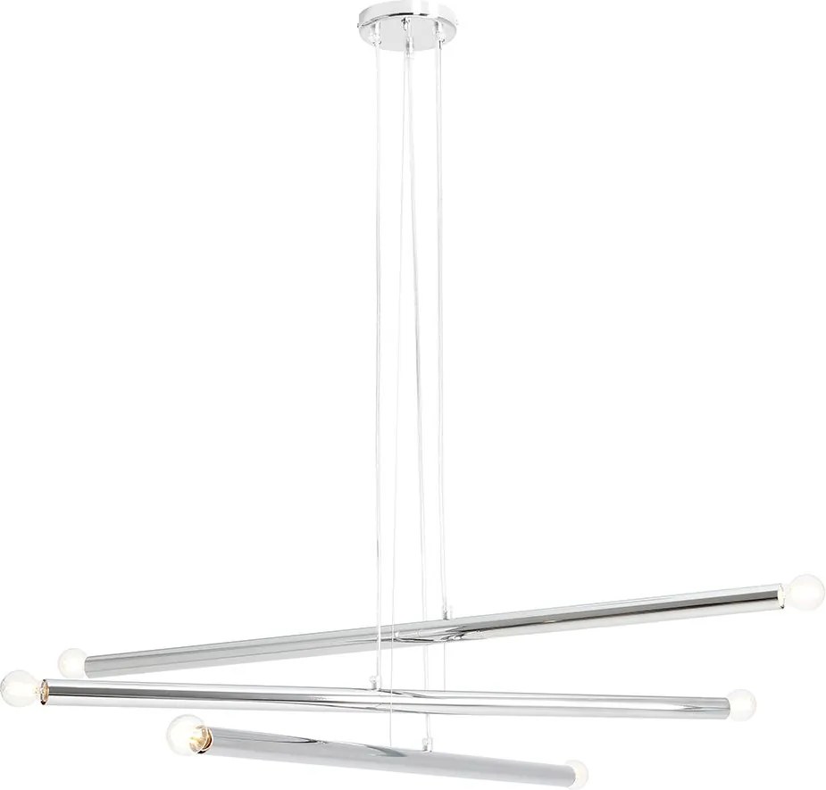 Aldex modern függeszték tubo króm ald1072k4