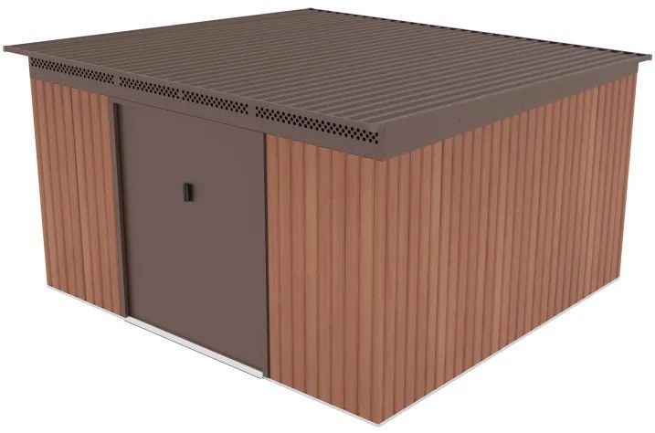 G21 GRAH 1132 kerti tároló - 340 x 333 cm, barna