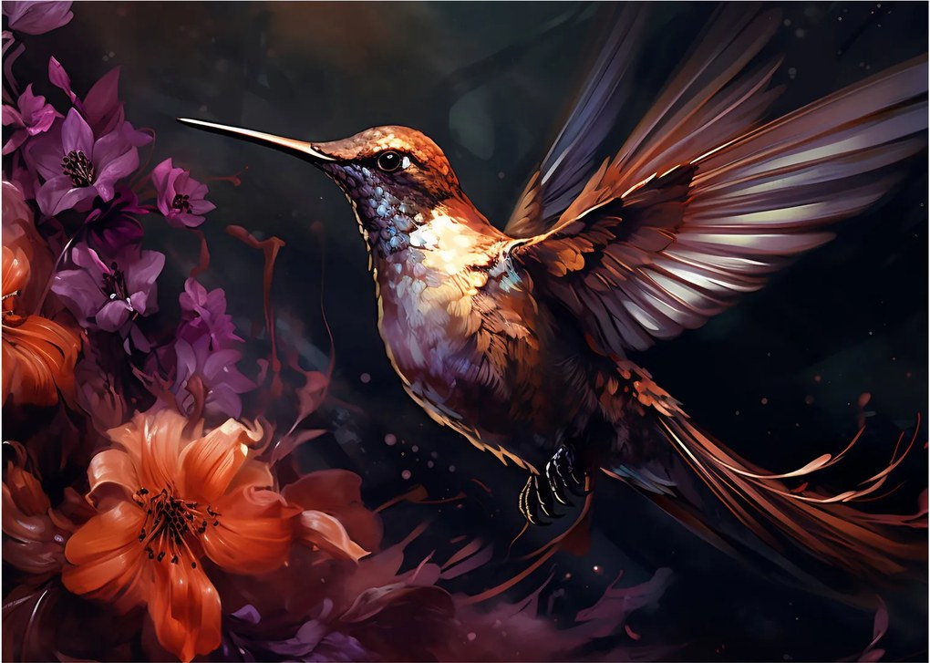 Kép - Kolibri (70x50 cm)