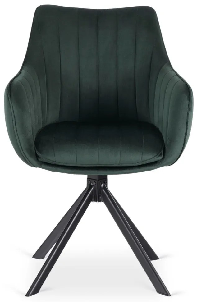 Forgó Étkezőszék Zöld Színben. MUMBAI