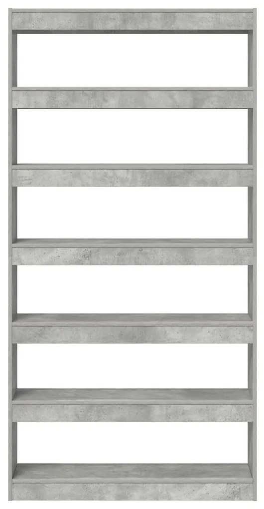 Könyvespolc Szürke Szerelt fa 100 x 30 x 198 cm Könyvespolc