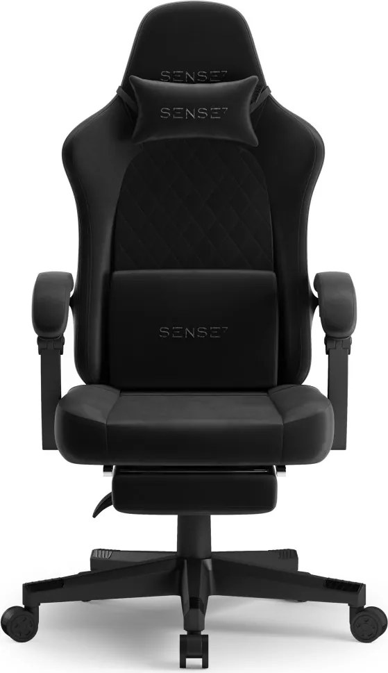Gamer szék SENSE7 DEVON fekete