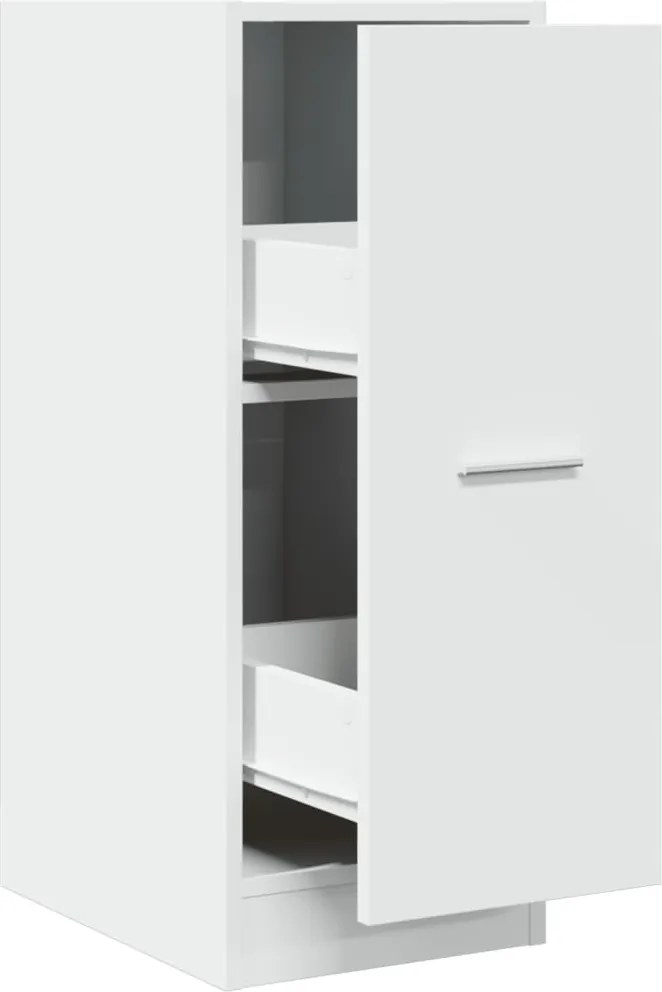 vidaXL fehér patikusszekrény 30 x 41 x 77,5 cm rétegelt fából