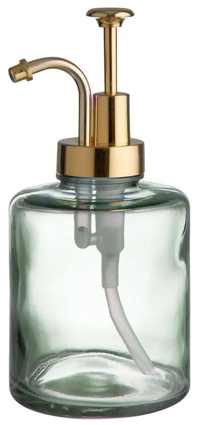 SAVOIE folyékony szappan adagoló, zöld-arany 380ml