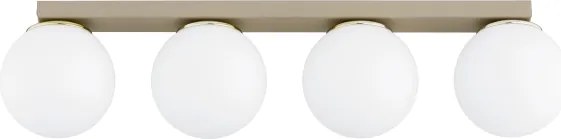 BRILAGI - MILO spotlámpatest 4xE27/60W/230V bézs/arany