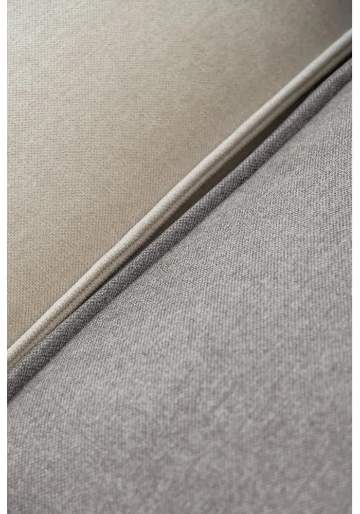 Világosszürke kanapé modul (bal oldali) Flex Felix – Miuform