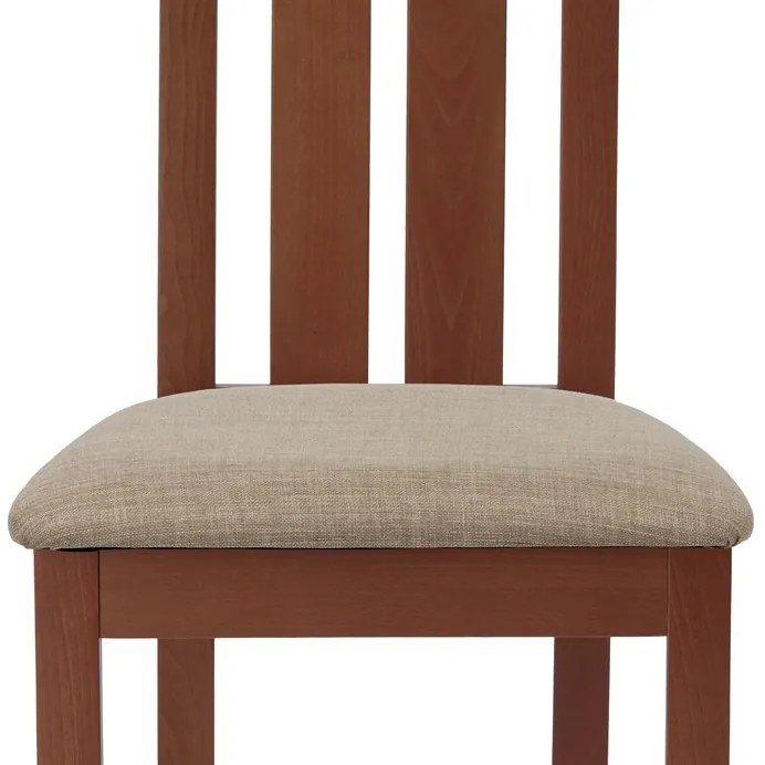 Étkezőszék, barna, tömör fa, BC-2602 TR3