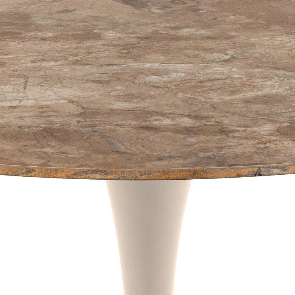 Kerek étkezőasztal kerámia asztallappal ø 90 cm Malta – Actona