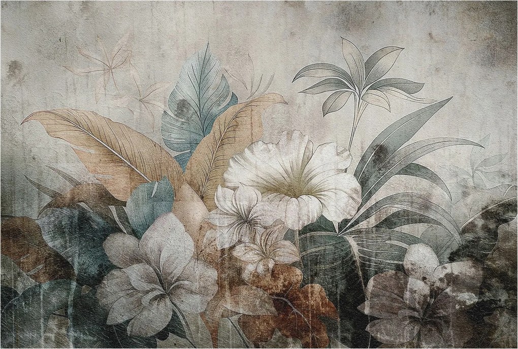 Flizelin fotótapéta Flizelin Design Virágos álom 104x70 Ragasztó