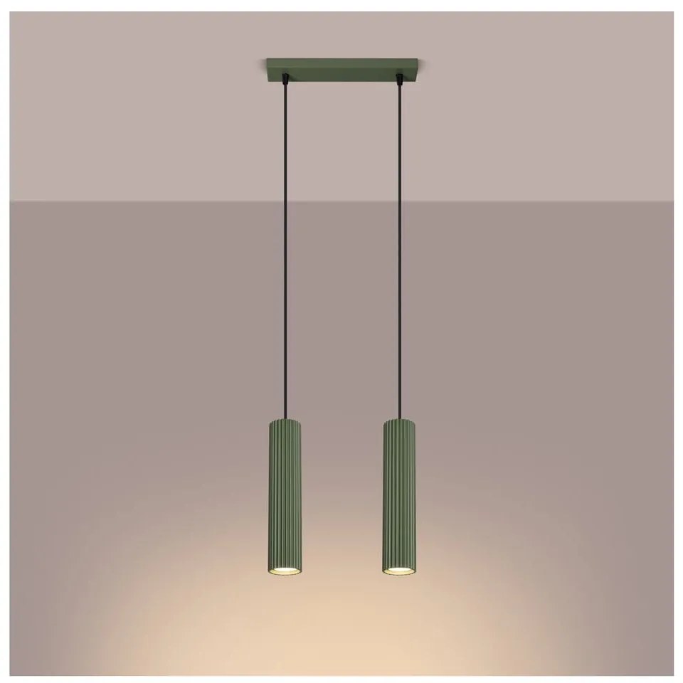 Zöld függőlámpa Gleam – Sollux