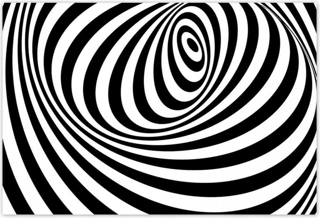 Poszterek 155x105 Absztrakt fekete-fehér