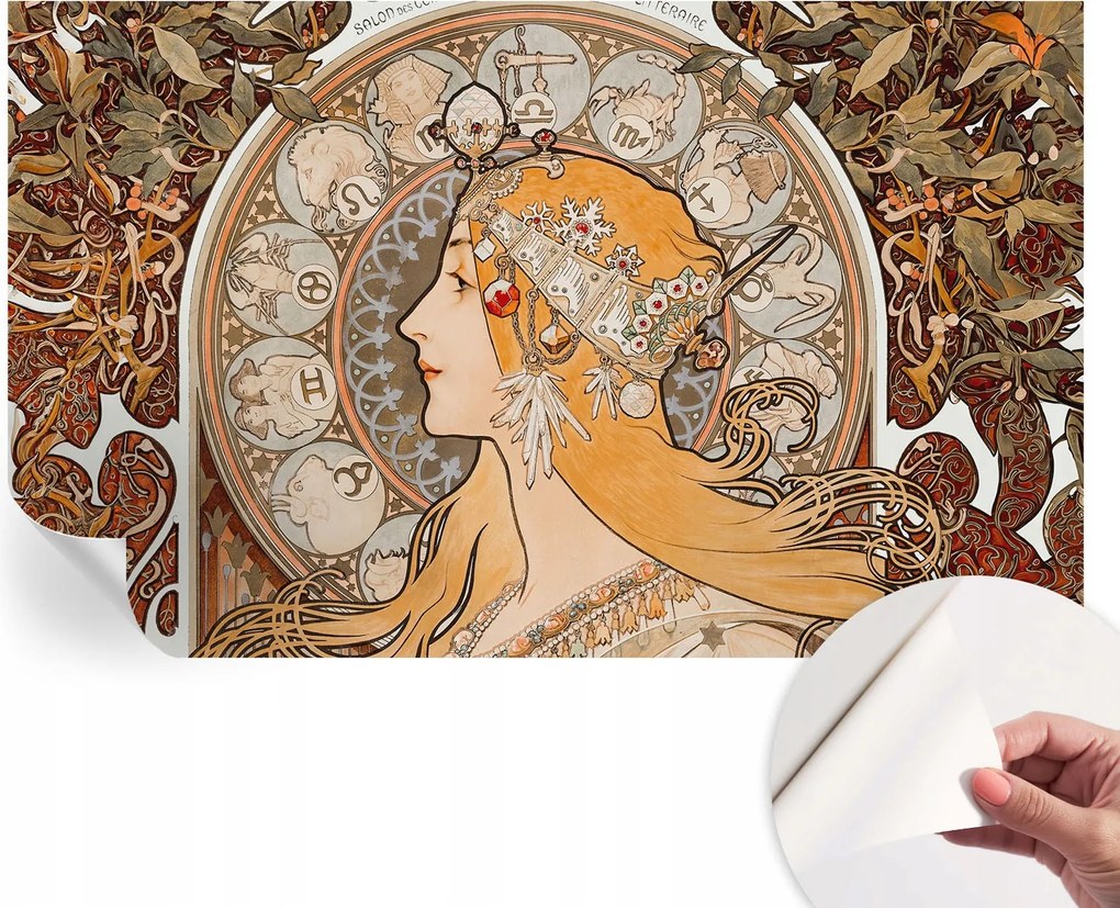 Öntapadós fotótapéta Otthoni szobába Zodiákus elegancia 416x254 cm