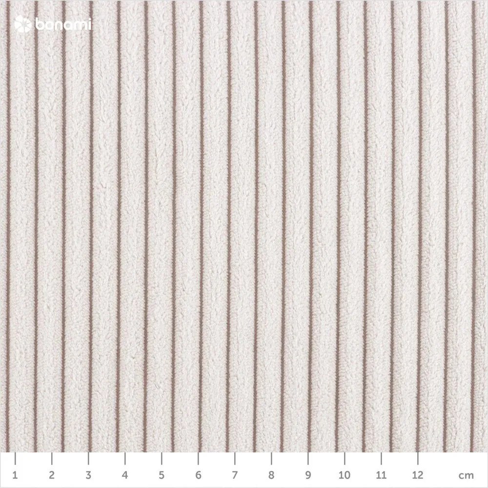 Bézs kordbársony kinyitható kanapé 218 cm Tori – Bonami Selection