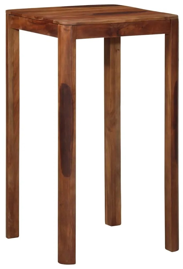 vidaXL bárasztal 60x60x107 cm tömör fa akácfa