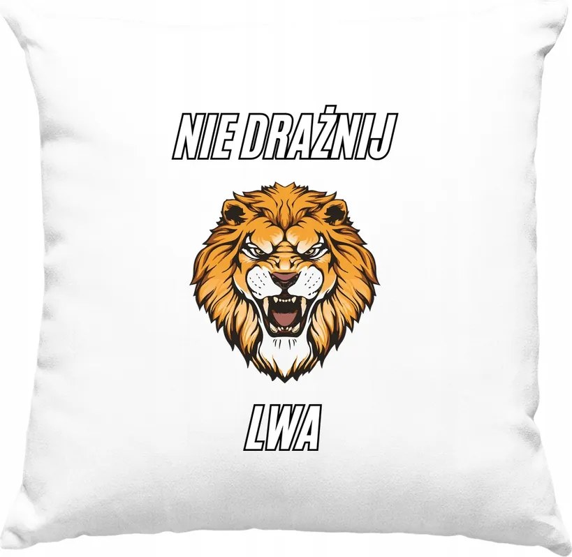 Párna ne irritáld az oroszlánt Fehér