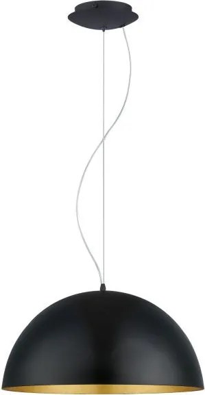 EGLO 94936 GAETANO Modern Függesztett Lámpa Fekete, Arany E27 IP20