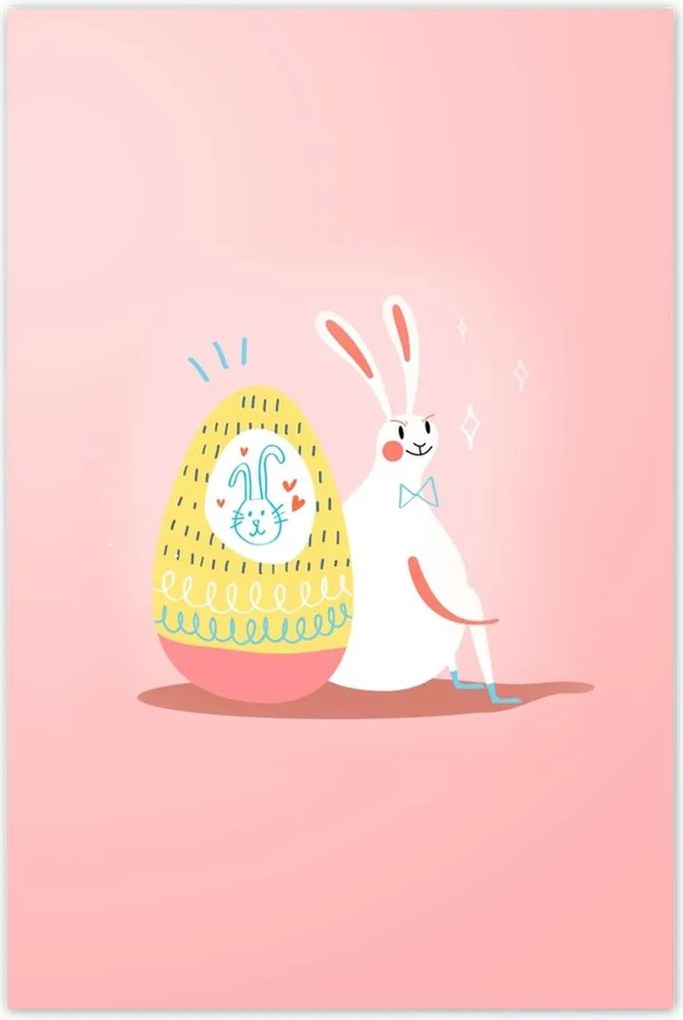 Poszterek 80x120 Nyuszi Húsvét