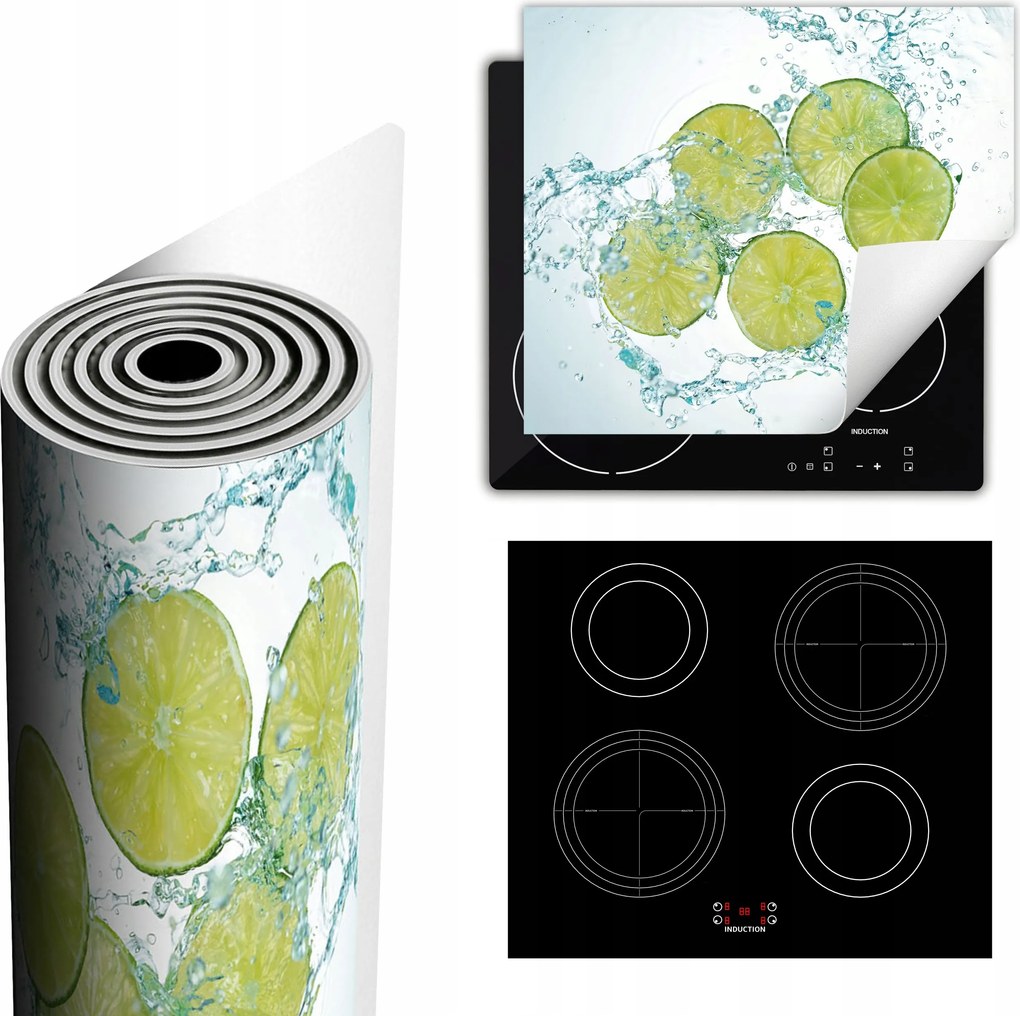 Tűzhelyvédő Szőnyeg Több Helyet Biztosít 60x52 víz lime