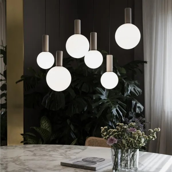 Ideal Lux - LED csillár kábelen ODEON LED/39W/230V CRI 90 átmérő 57 cm bézs/fehér