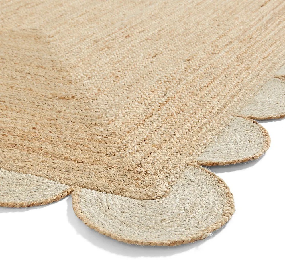 Natúr színű juta szőnyeg 160x230 cm Savannah Jute – Think Rugs