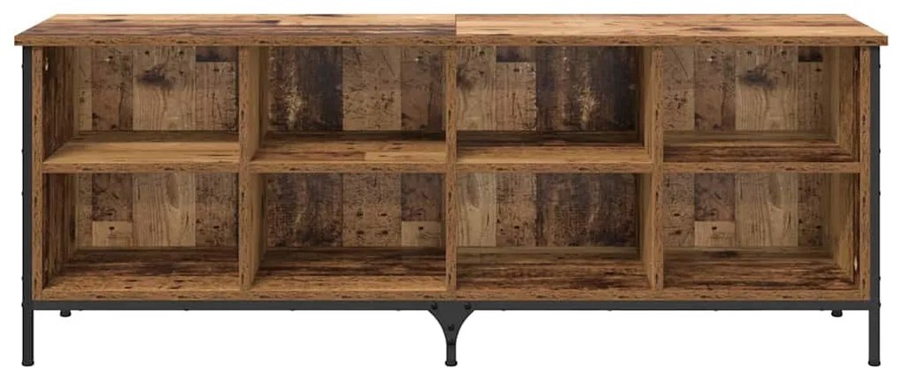 Cipőszekrény Öreg fa 131 x 35 x 50 cm Műszaki fa és vas