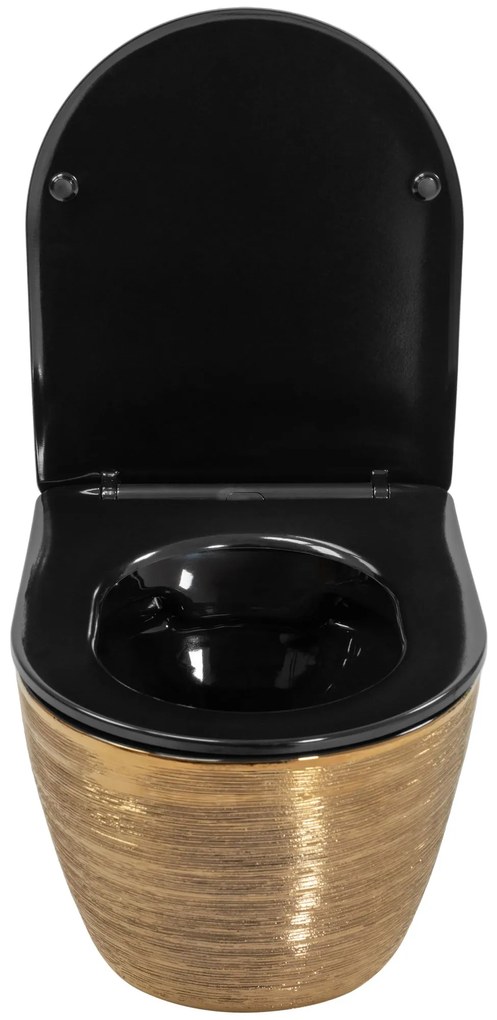 WC csésze Carlo Flat Brush Gold