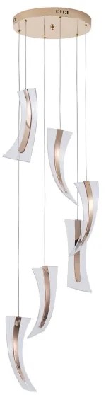 LED Csillár zsinóron FIRENZE 6xLED/10W/230V 3000K