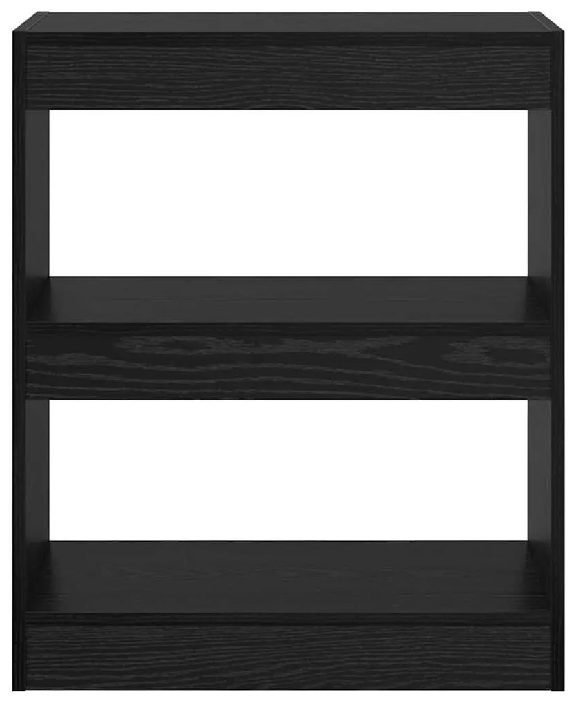 Könyvespolc Musta tammi 60 x 30 x 72 cm Faanyag