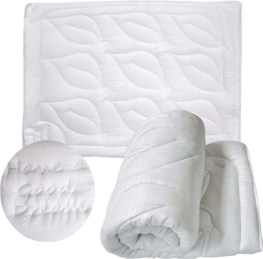 Antiallergén Egész Éves Paplan 200X200 Meleg Könnyű 4 Évszak bolyhos