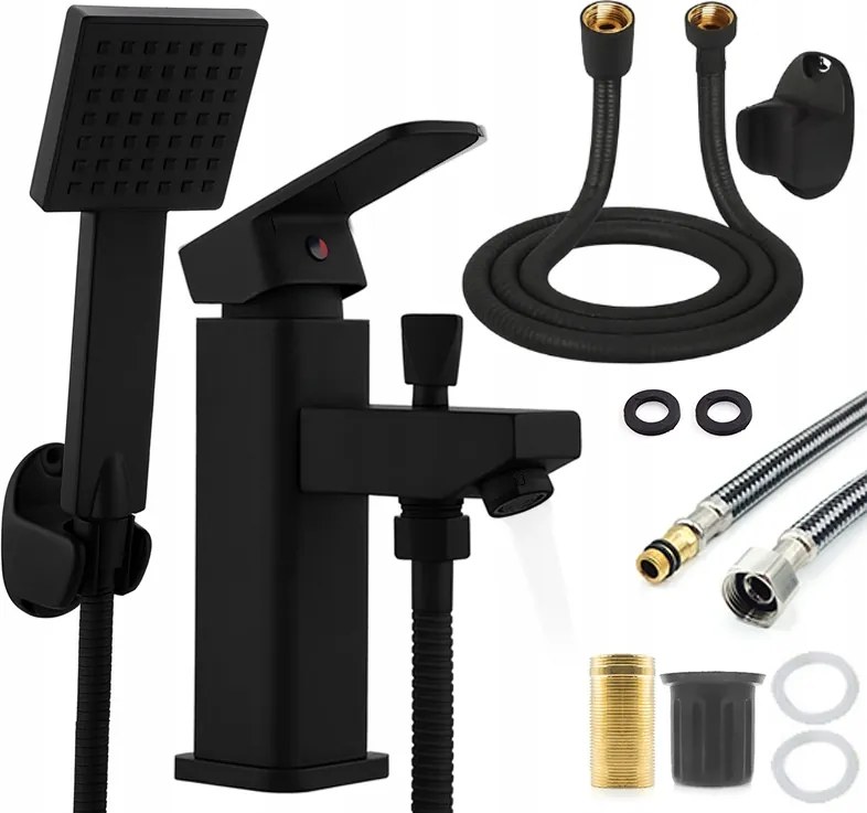 Egylyukú Álló Kádcsaptelep Zuhanyszett