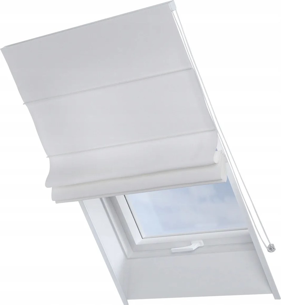 Kész redőny Rimini tetőtéri ablakra 50x60cm fehér