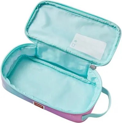 Tolltartó, szögletes, cipzáras, LEGO Iconic Sparkle, rózsaszín-mintás (L100522406)