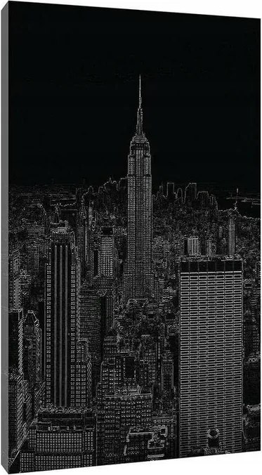Vászonkép 75x100 New York Építészet a minimalista belső térhez
