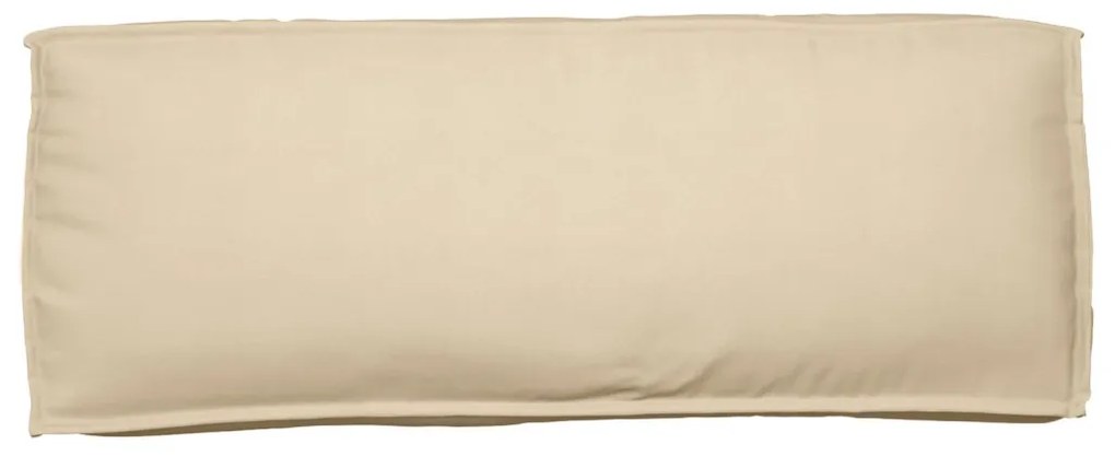 Raklap párna háttámlához Bézs 120 x 40 x 12 cm Oxford szövet