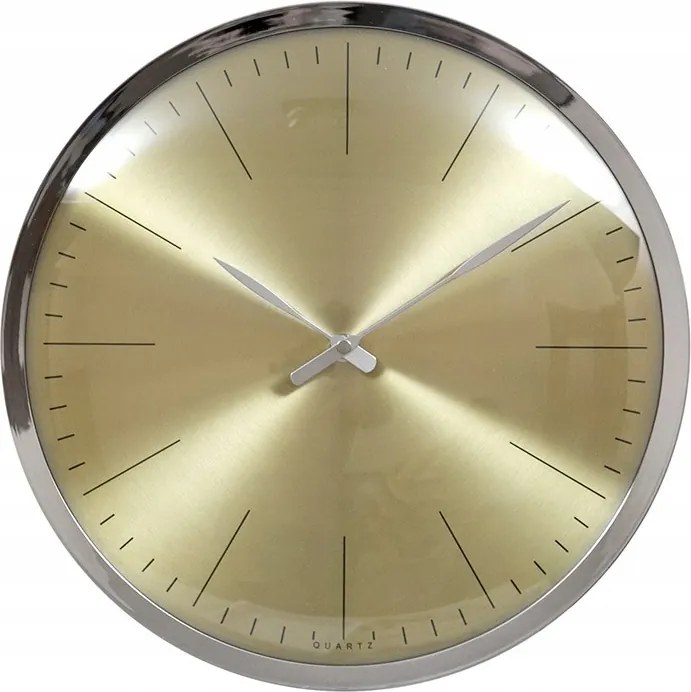 Falióra Arany-ezüst 33cm Modern 30 35