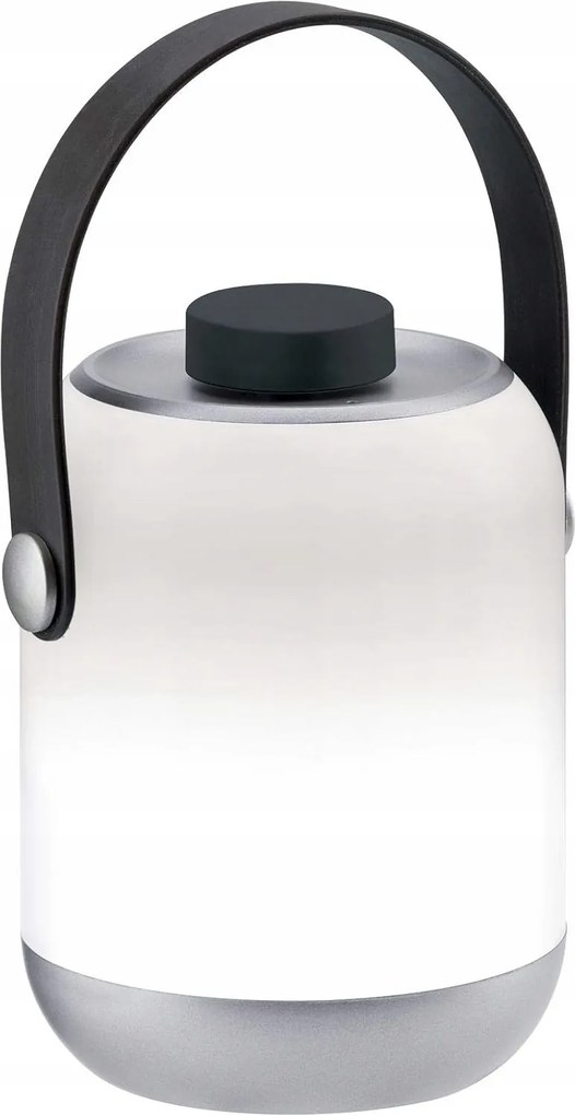 Kültéri asztali lámpa Led Paulmann Clutch króm szürke 1,6 W