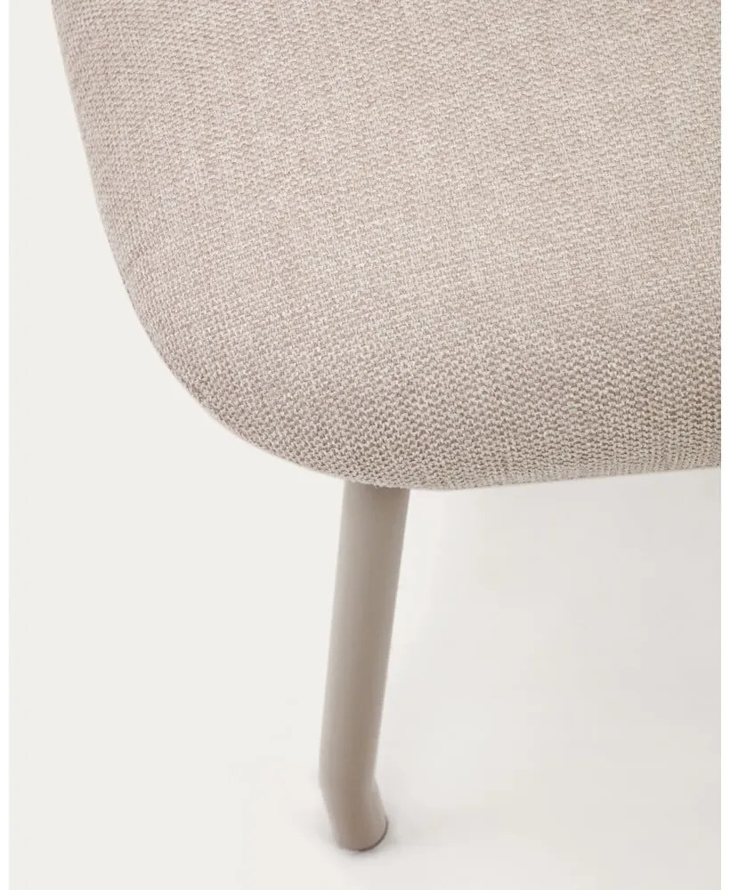 Bézs puff Belina – Kave Home