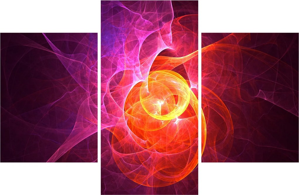 Modern absztrakt kép (90x60 cm)