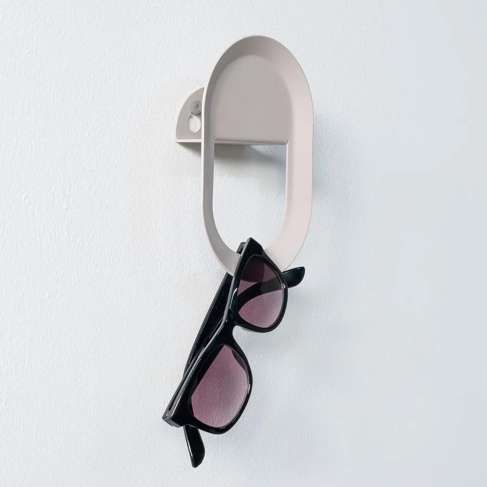 Szürkésbarna fali acél akasztó Coucou – Spinder Design