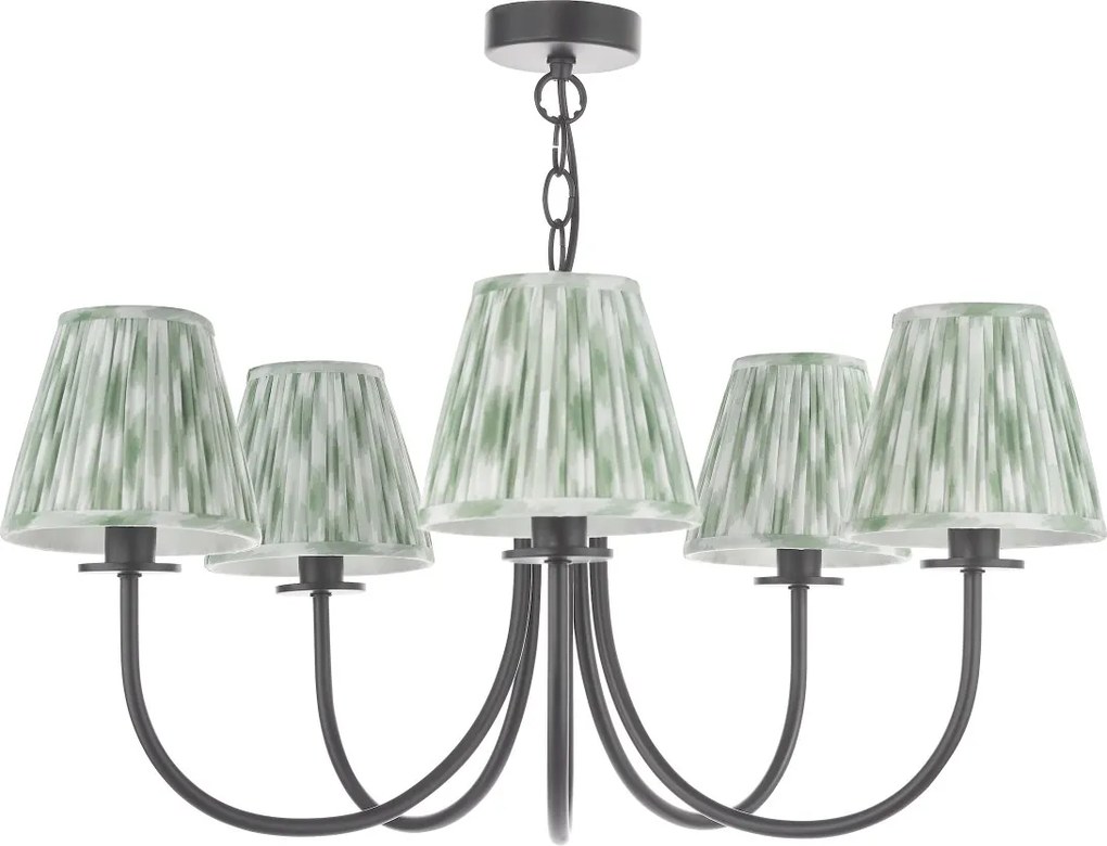 Dar Lighting modern csillár becca matt fekete darbec0522-ika2624