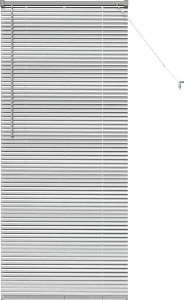 vidaXL Zsalugáter Redőnyök Ezüst 175 x 70 cm Alumínium