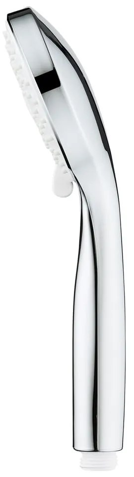 Ezüstszínű műanyag zuhanyfej ø 9,5 cm Uno – Allstar