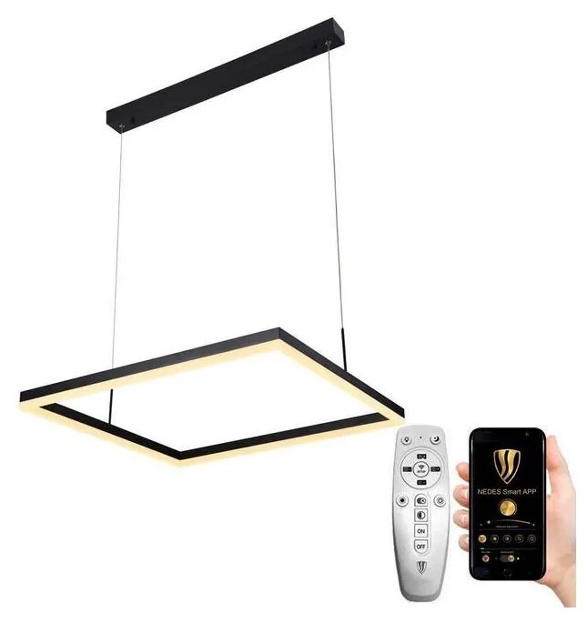 NEDES LED Dimmelhető csillár zsinóron LED/55W/230V 3000-6500K + távirányító ND3469