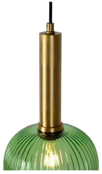 Lucide 45386/20/33 - Csillár zsinóron MALOTO 1xE27/40W/230V á. 20 cm zöld